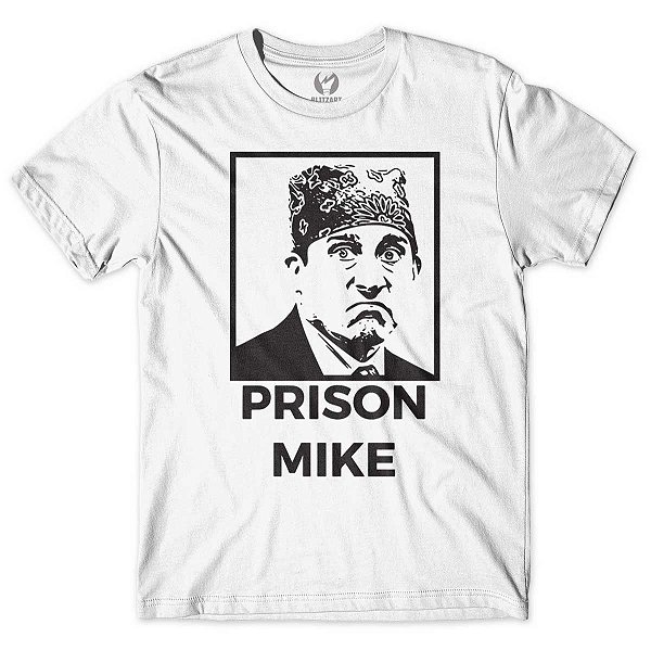 Camiseta The Office Prison Mike - Branca