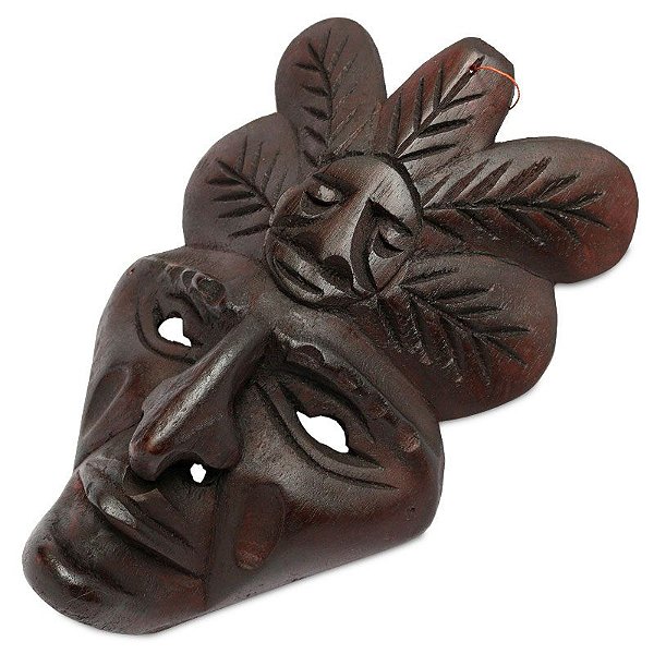 máscara tribal povo maia arte sintonia artes e decorações