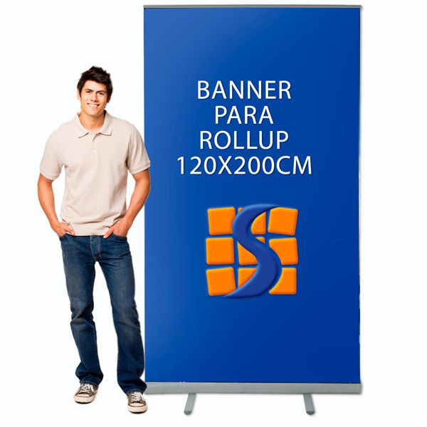 Banner para Suporte Roll Up 120x200