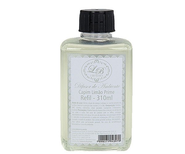REFIL - difusor de ambiente Capim Limão Prime - 310ml