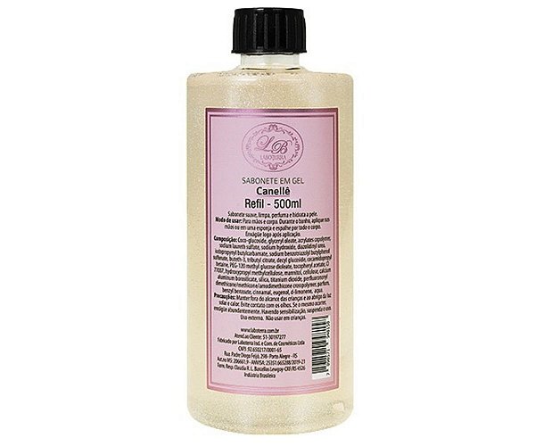 REFIL - sabonete em gel Canellê - 500ml