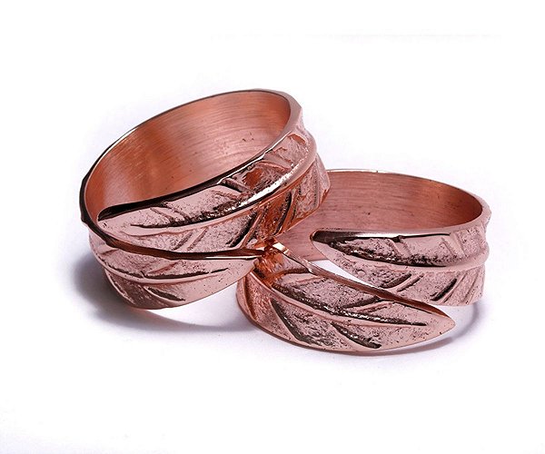 Anel de guardanapo Cobre - 2 pçs