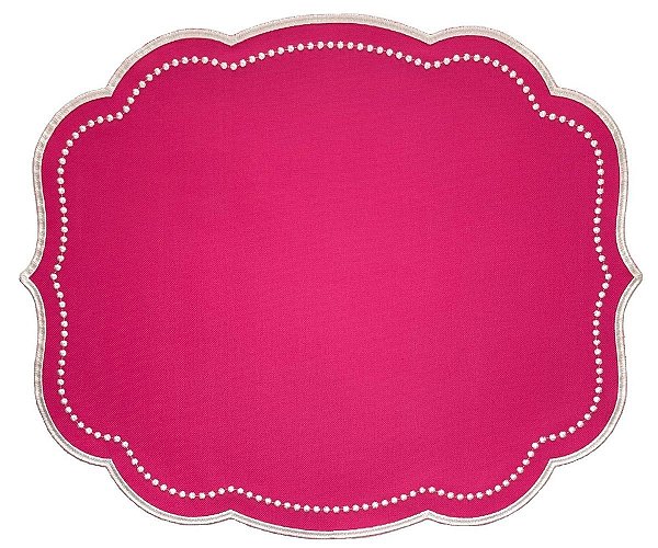 Jogo americano rosa - 1 pç