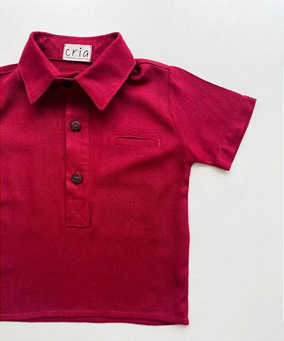 Camisa Peteca Vermelho