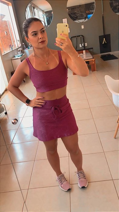 Conjunto Short Saia e Top Vitta