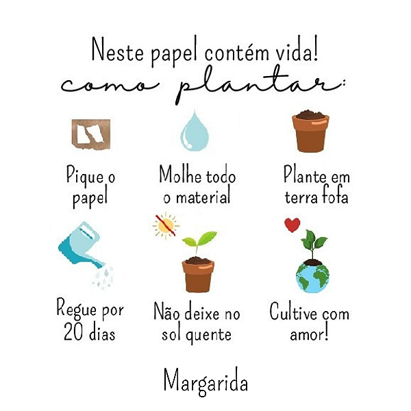 Versos Para Papel Semente