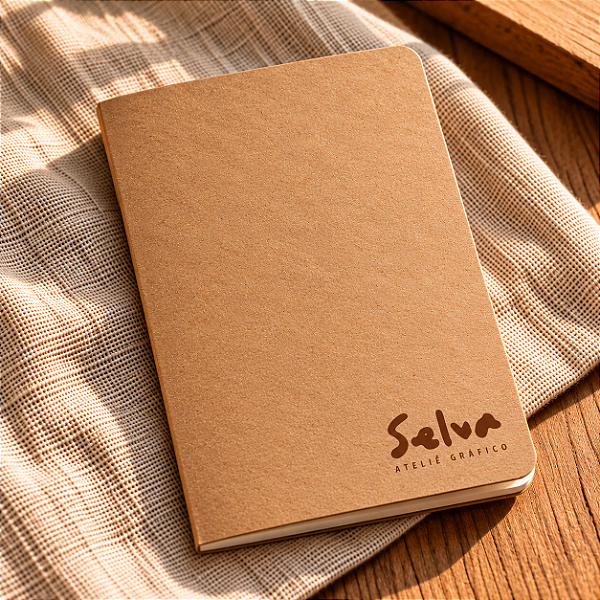 Caderno Kraft Personalizado