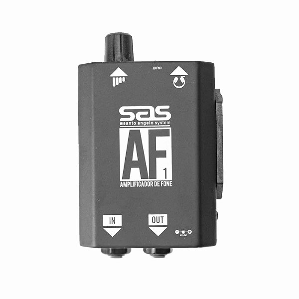 Amplificador de Fone de Ouvido Santo Angelo AF1 Preto - Koala Music