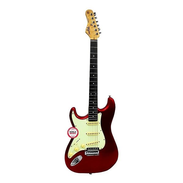 Guitarra Stratocaster Tagima TG-500 Candy Apple Canhoto