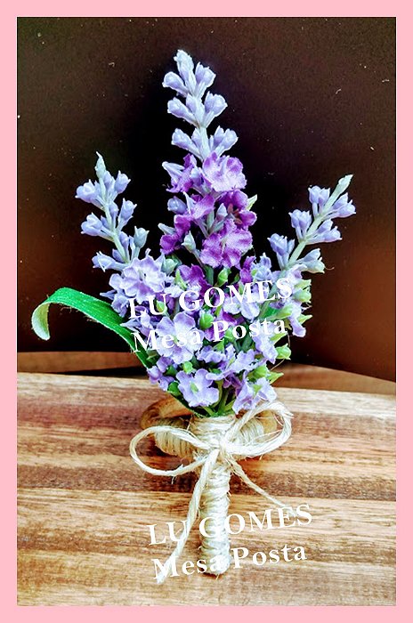 Porta Guardanapos Lavanda