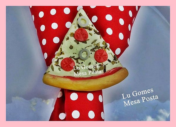 Porta Guardanapos Pizza