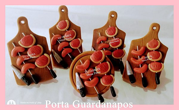 Porta Guardanapos Churrasco