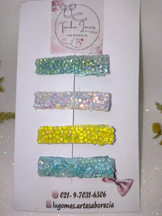 Hair Clips Cristal