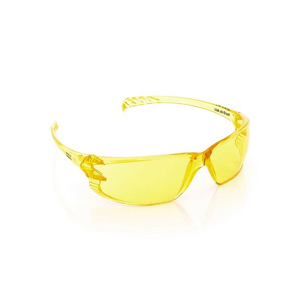 Oculos Amarelo Antirrisco Volk do Brasil Vvision500 CA 42719