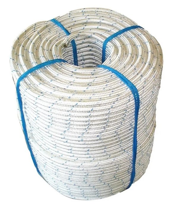 Corda de Segurança 12mm para Trabalho em Altura Plasmodia Rolo 100 Metros