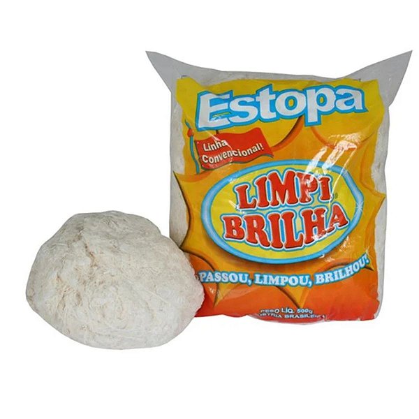 Estopa Convencional 150g Limpbrilha Branca