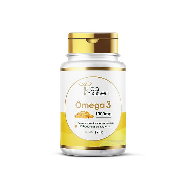 Omega 3 Vida Mater - 120 cápsulas