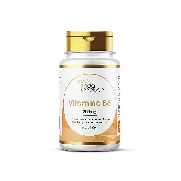 Vitamina B6 Vida Mater - 60 cápsulas