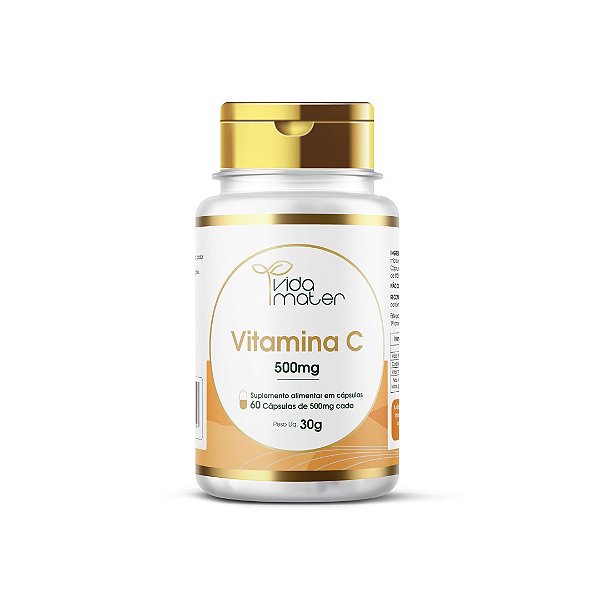 Vitamina C Vida Mater - 60 cápsulas