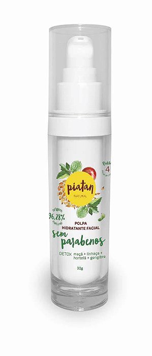 Polpa Hidratante Facial Detox - Piatan