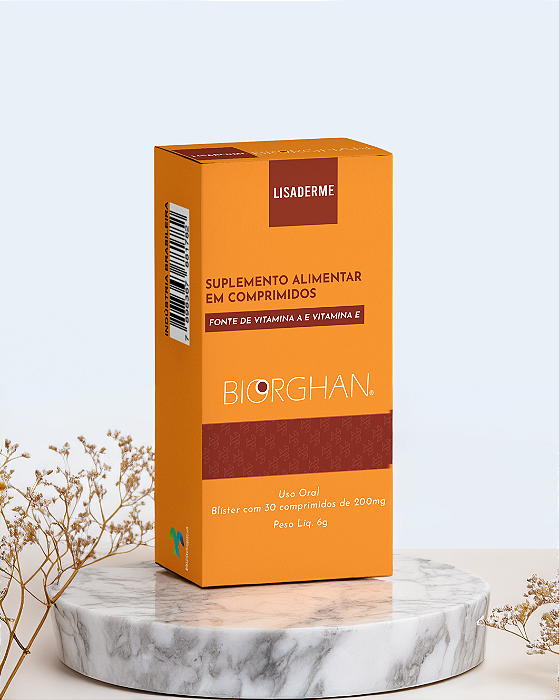 LISADERME – Biorghan – 30 comprimidos