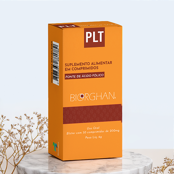 PLT – Biorghan – 30 comprimidos