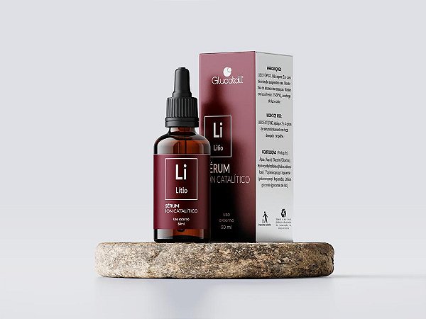 Lítio Sérum 30ml ÍON CATALÍTICO - GLUCATALL