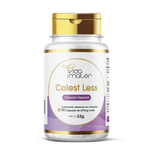 Colest Less - Vida Mater 90 cápsulas