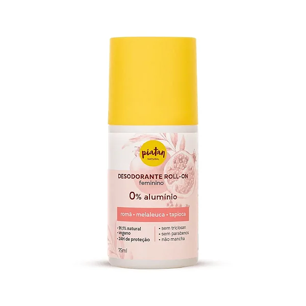 Desodorante Roll-On Feminino 75ml - Piatan