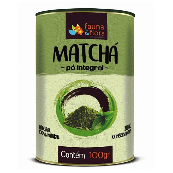 Matchá em Pó Integral - 100g