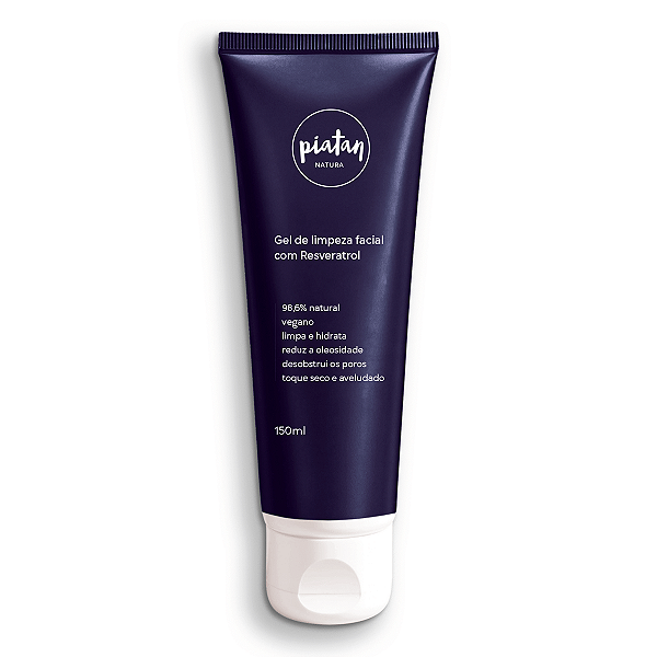 Gel de Limpeza Facial Resveratrol 150ml - Piatan