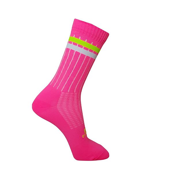 MEIA POLO MULTESPORTE - CORRIDA E CICLISMO - ROSA CANELADA