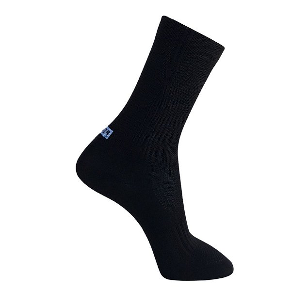 MEIA POLO MULTESPORTE - CORRIDA E CICLISMO - PRETA