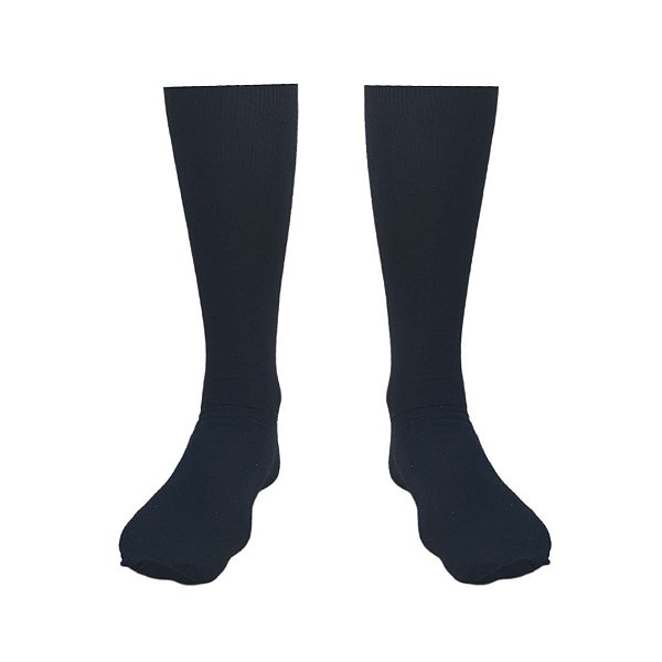 MEIA POLO SOCIAL - POLIAMIDA PRETA