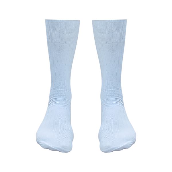 MEIA POLO SOCIAL - POLIAMIDA BRANCA