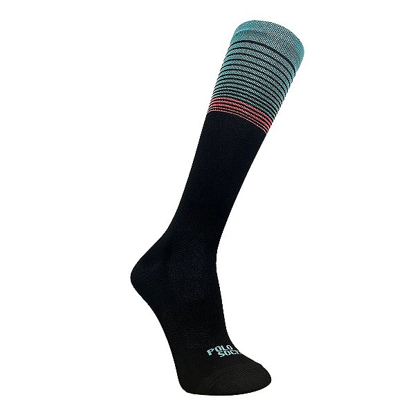 MEIA POLO MULTESPORTE - CORRIDA E CICLISMO - CANO LONGO LISTRAS VERDE