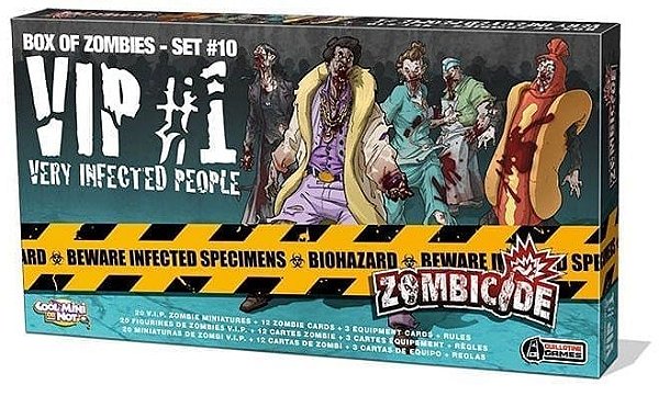 Zombicide: Box of Zombies Set #9 - VIP #1 Very Infected People (Expansão)