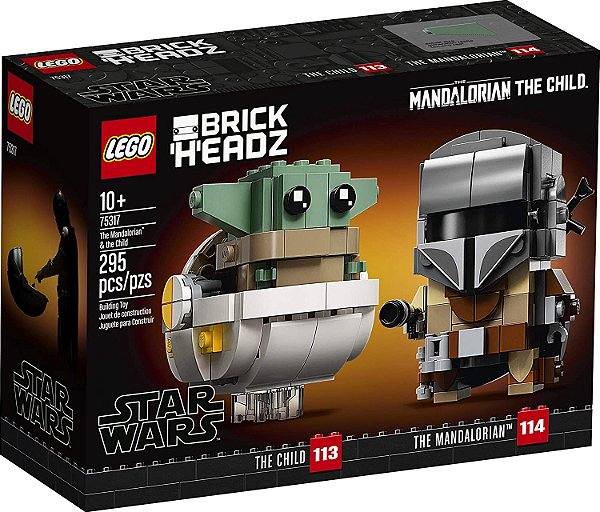 LEGO® BrickHeadz™ Star Wars™ O Mandalorian™ e A Criança