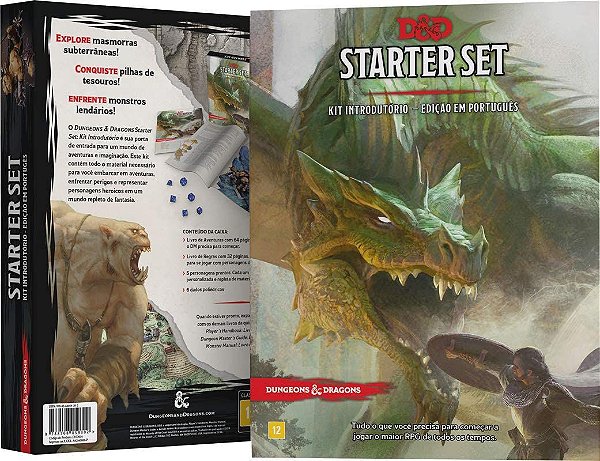 Dungeons & Dragons - Starter Set: Kit Introdutório - Edição Em Português