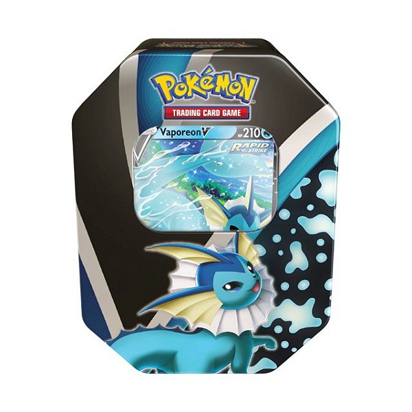 Pokemon TCG: Lata Evoluções Vaporeon V