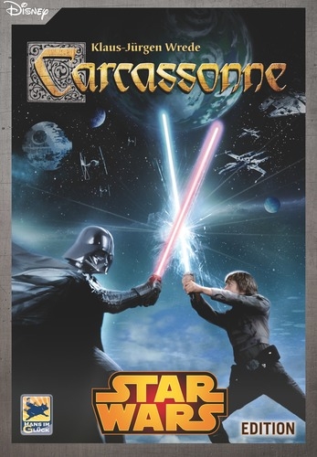 (USADO - CAIXA AVARIADA) Carcassonne: Star Wars Edition