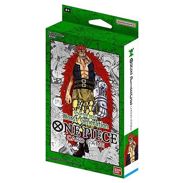 One Piece Card Game Starter Deck Worst Generation ST02
