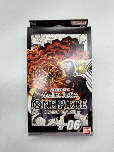 One Piece Card Game Starter Deck Absolute Justice ST06