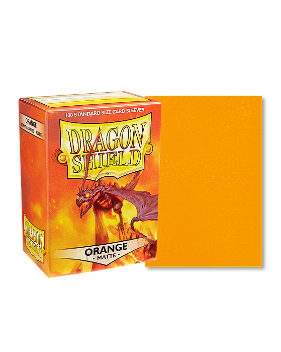 Dragon Shield Matte Orange