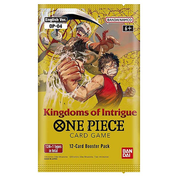 Booster Unitário One Piece: Kingdoms of Intrigue OP4