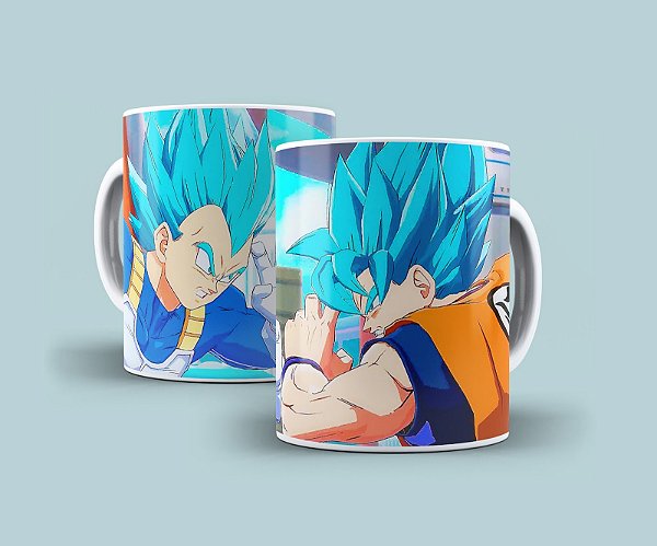 Caneca Vegeta Super Sayajin Dragon Ball Super Modelo 2