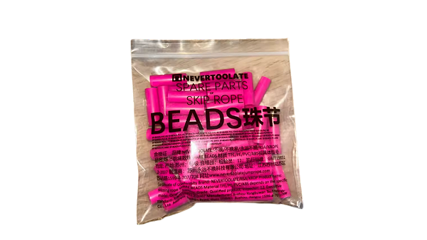 Kit com 50 Beads Segmentados para Corda Freestyle — Monte, Reponha e Personalize!