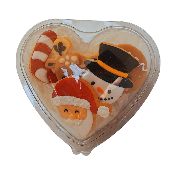 Embalagem Coração Pequeno 500gr - Flip Festas