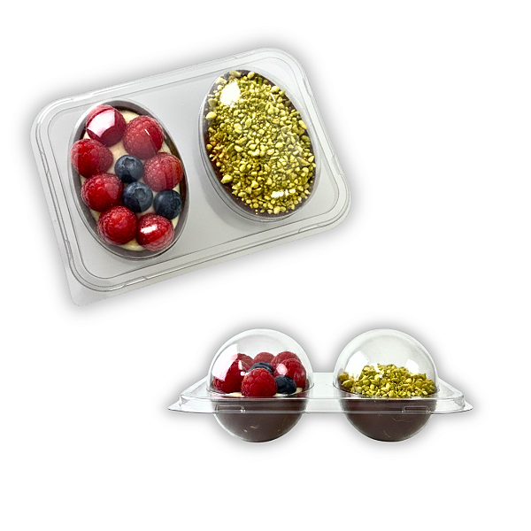 Bandeja para 2 ovos de páscoa 150gr - Flip Festas