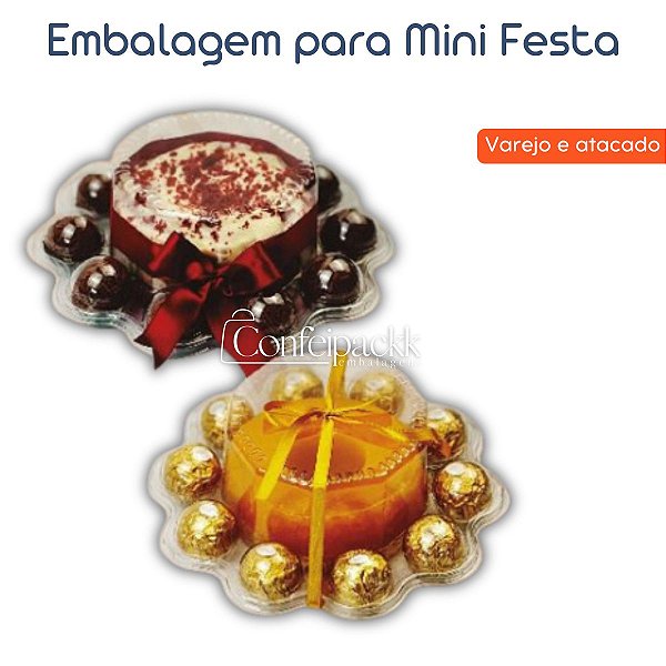 Mini Festa Cristal - Flip Festas